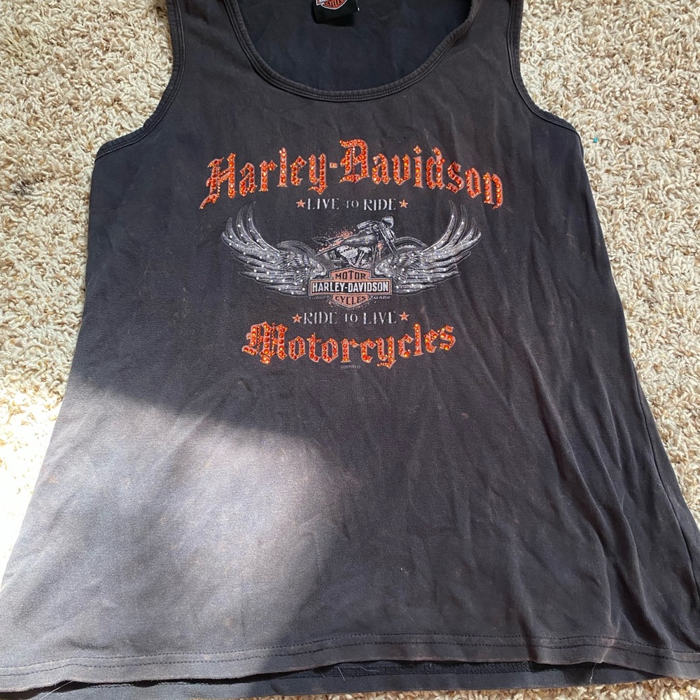 Vintage Harley Davidson Tank